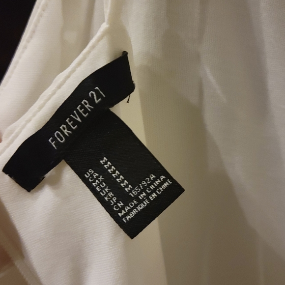 White dress size med forever21 - Picture 2 of 5